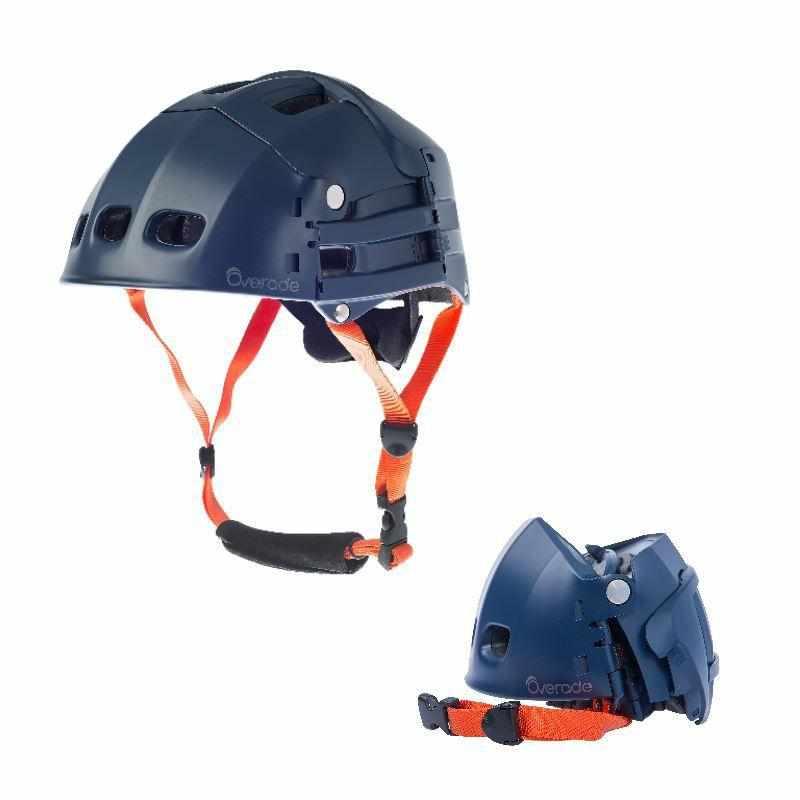 Overade Plixi Fit Folding Bike Helmet Blue
