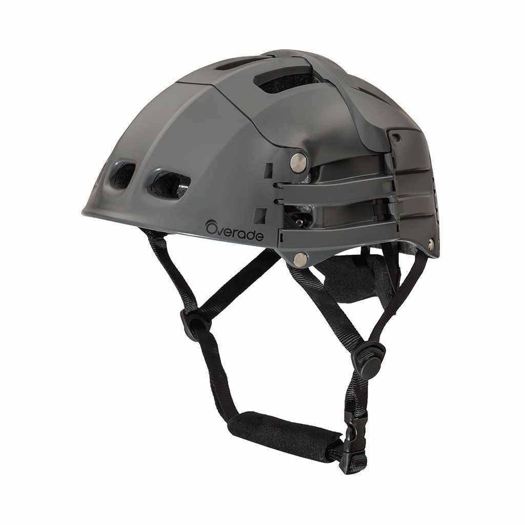 Casque Vélo Pliant Overade Plixi Fit Gris - Weebot
