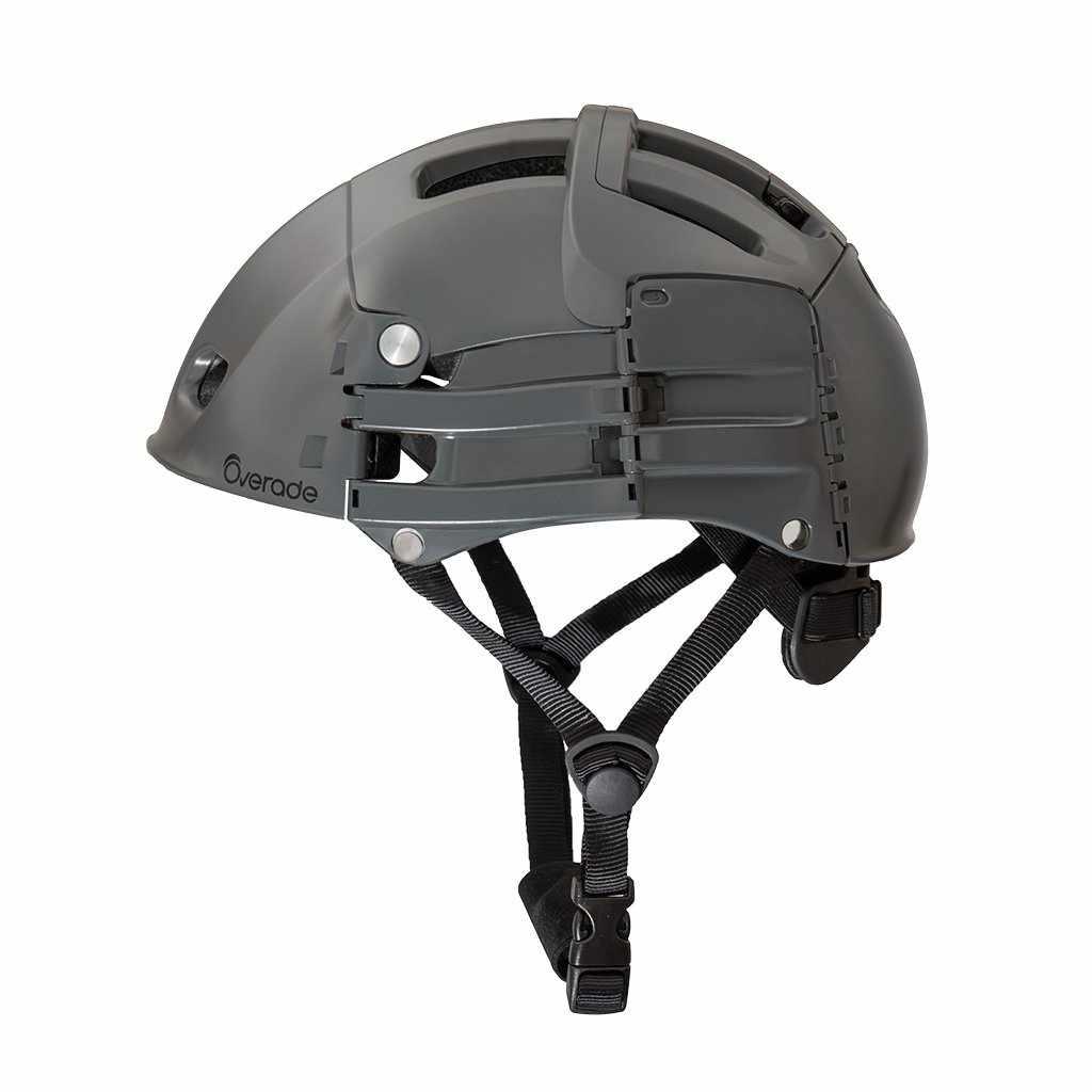 Casque Vélo Pliant Overade Plixi Fit Gris - Weebot