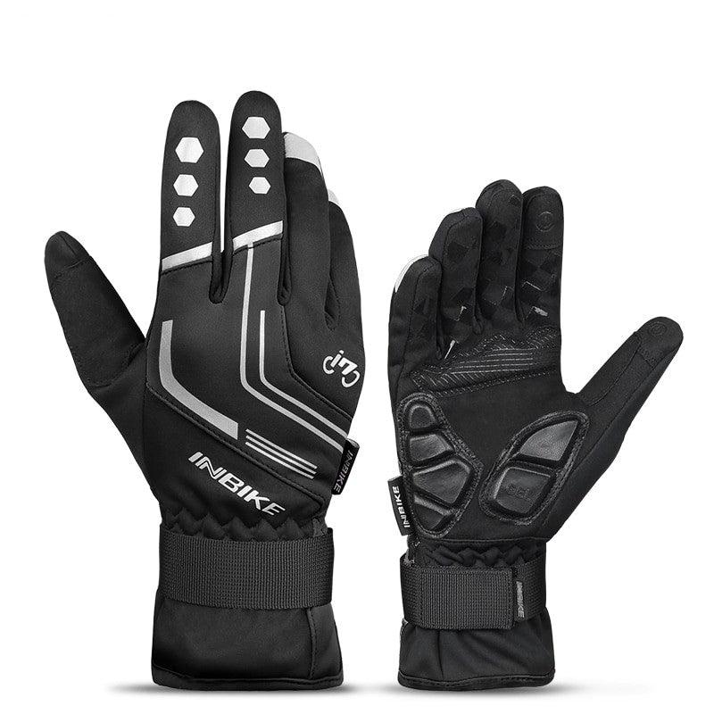 gant velo protection thermique noir