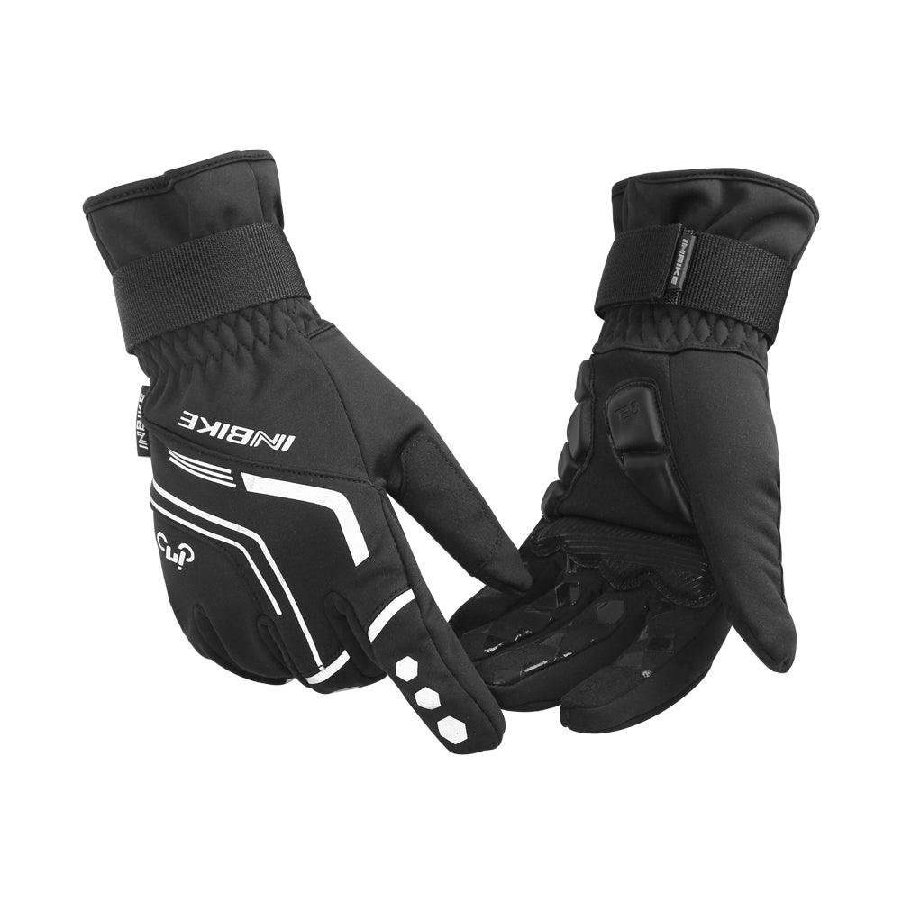 gant velo protection thermique noir pas cher