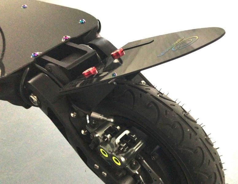 garde boue arriere Dualtron Spider carbon revo installation