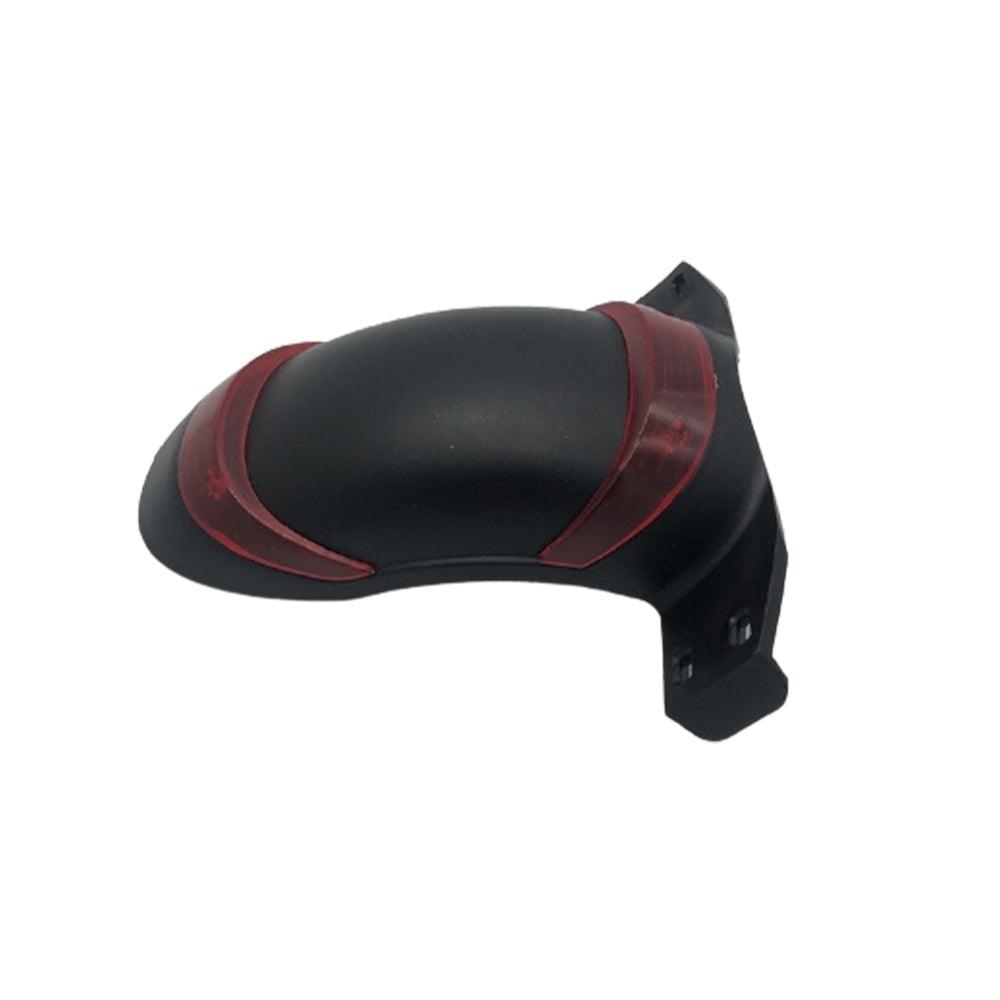 garde boue avant trottinette électrique zero 10x plastique noir rouge pas cher