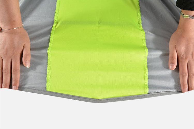 gillet sans manche reflechissant zip trottinette