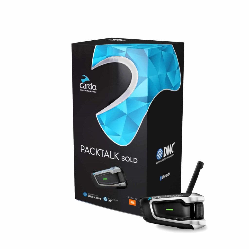 intercom moto cardo packtalk bold emballage