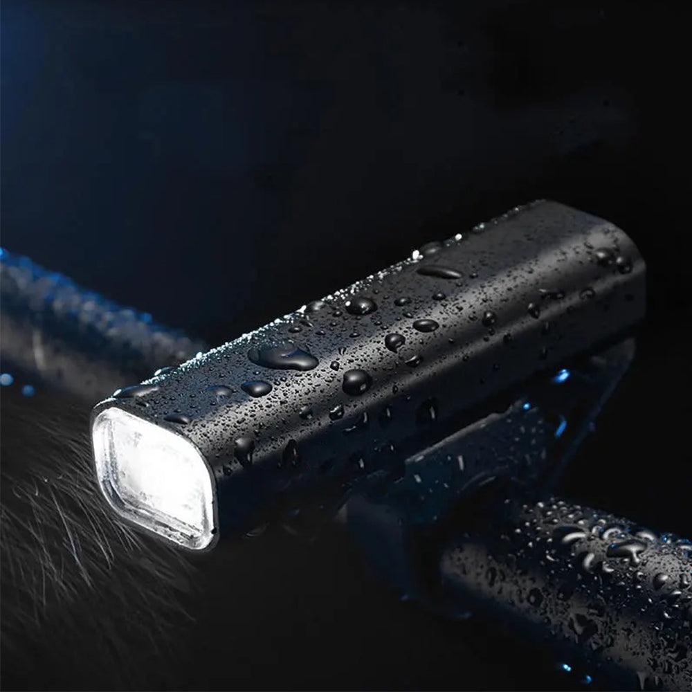 lampe nuit eclairage velo trottinette 400 lumens fixation guidon phare avant waterproof pas cher