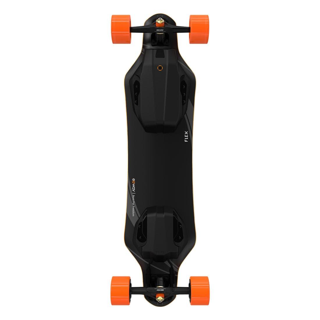 longboard electrique exway flex hub batterie