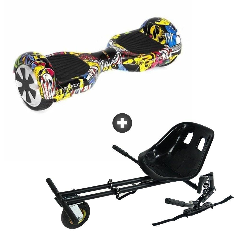 pack hoverkart hoverboard weebot classic tag pas cher