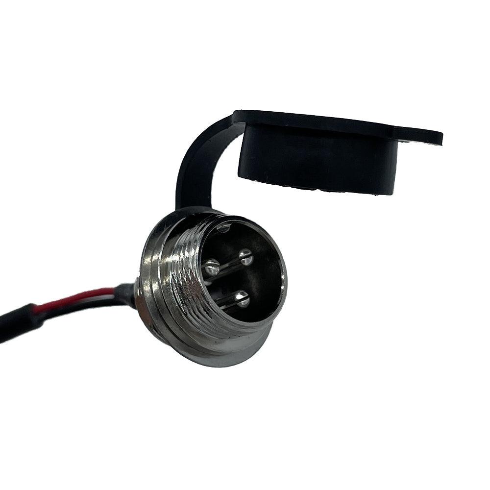 port de charge 3 pin broche protection caoutchouc