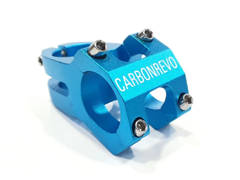 support de fixation potence carbonrevo trottinette électrique bleu