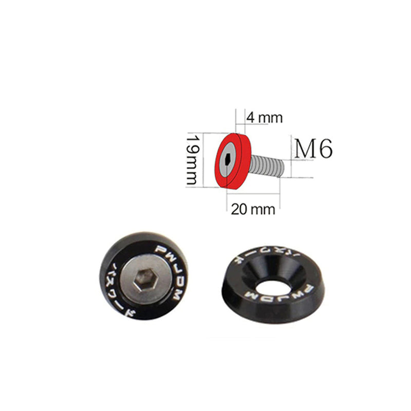 trottinette électrique customisé rondelles noir m6x20 dimensions