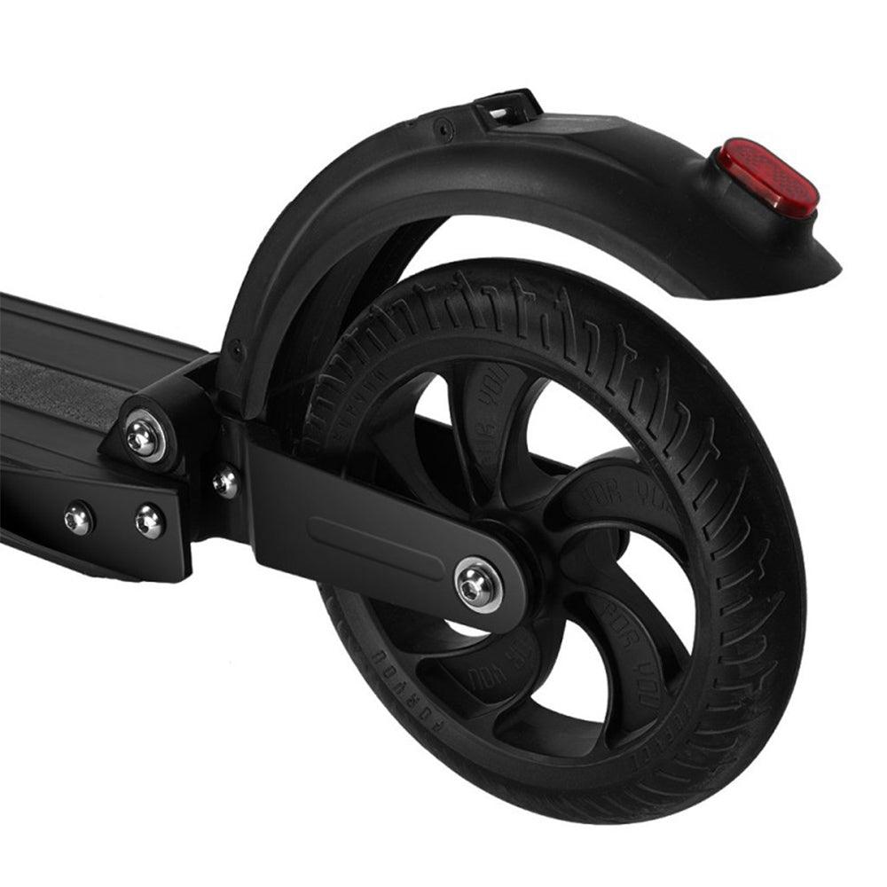 roue arrière pleine gomme tendre trottinette electrique e-twow feu arrière
