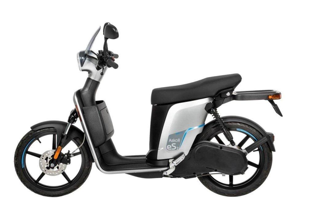 scooter electrique askoll es2 gris
