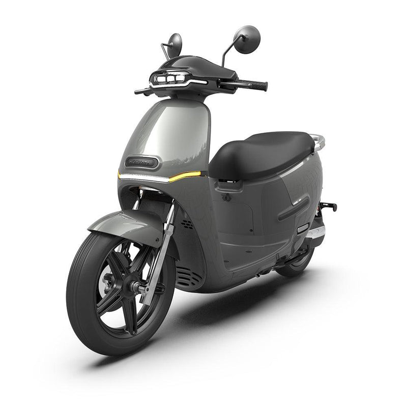 scooter electrique horwin ek3 gris 125cc pas cher moteur central transmission chaine