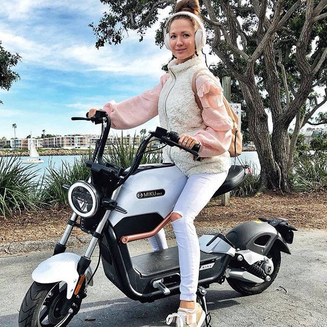 scooter electrique sunra miku max femme