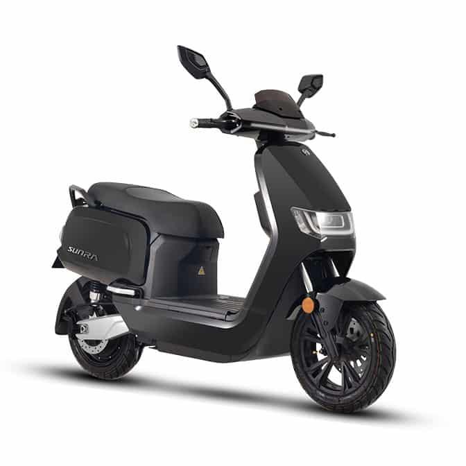 scooter electrique sunra robo noir batterie