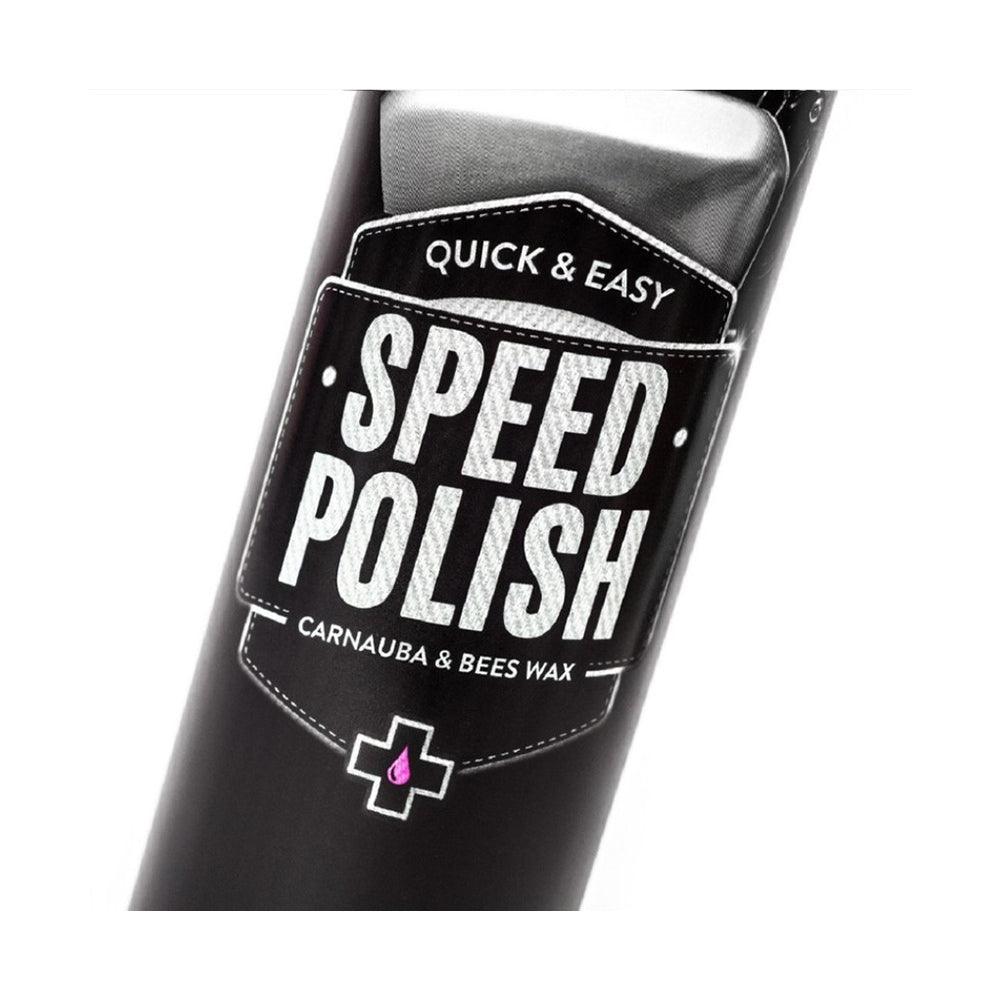 spray speed polish muc off lustrant cire abeille haute qualité 400 ml premium pas cher