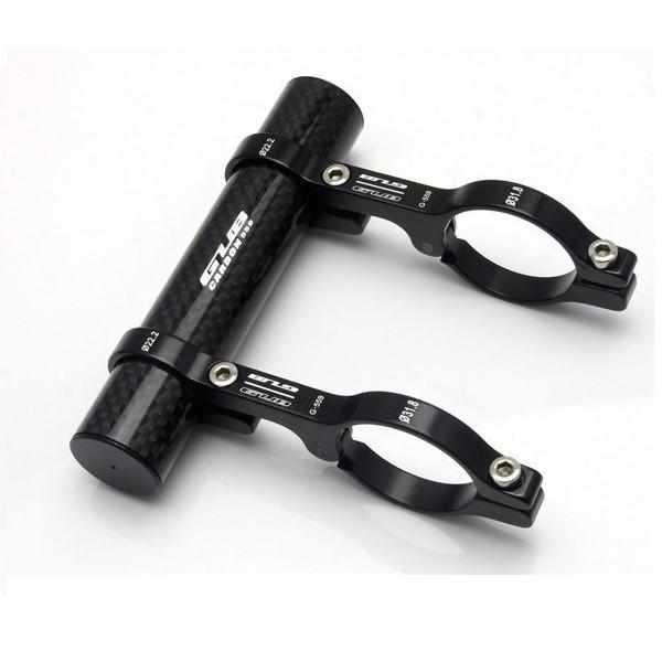 support accessoire carbon velo trottinette noir rond