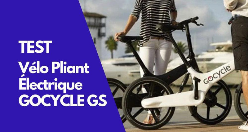 Test du Vélo électrique pliant GoCycle GS - Weebot