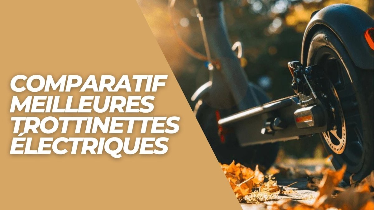 Comparatif meilleures trottinettes électriques 2026 - Weebot