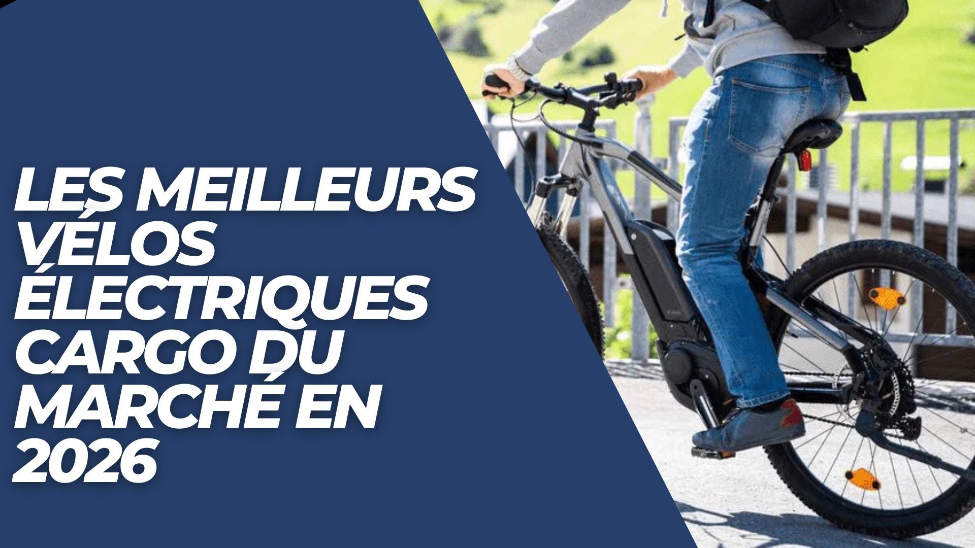 Les meilleurs vélos électriques cargo du marché en 2026 - Weebot