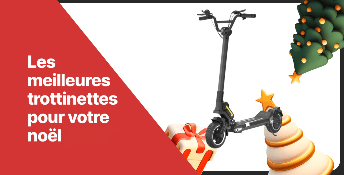 Les meilleures trottinettes électriques à offrir pour votre Noël 2025 - Weebot
