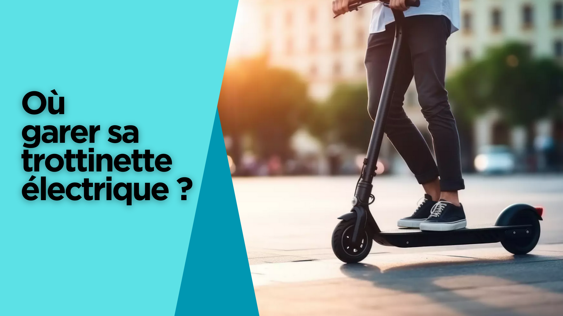 Où garer sa trottinette électrique ?