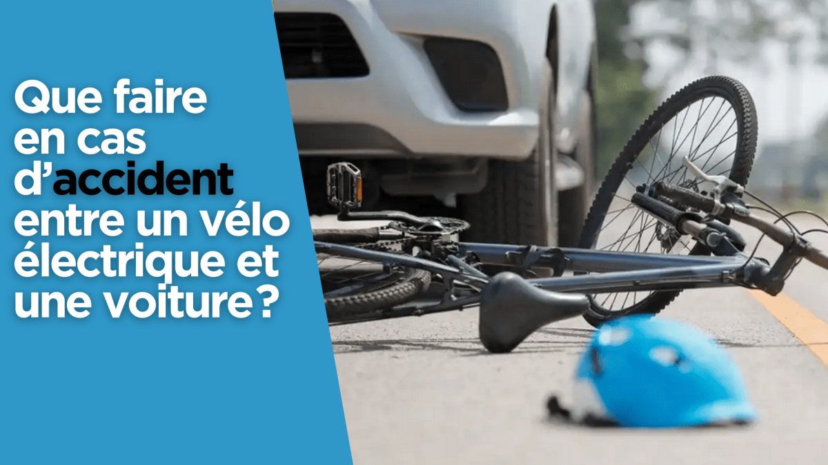 Que faire en cas d’accident entre un vélo électrique et une voiture ? - Weebot