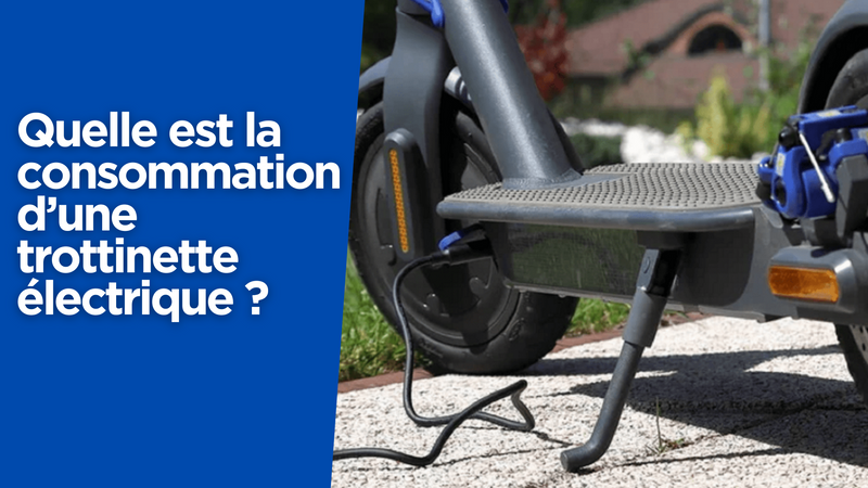 Quelle est la consommation d’une trottinette électrique ?