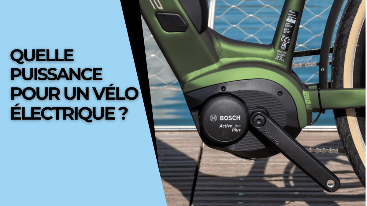 Quelle puissance pour un vélo électrique ? - Weebot