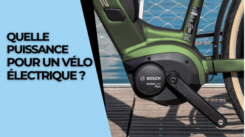 Quelle puissance pour un vélo électrique ? - Weebot