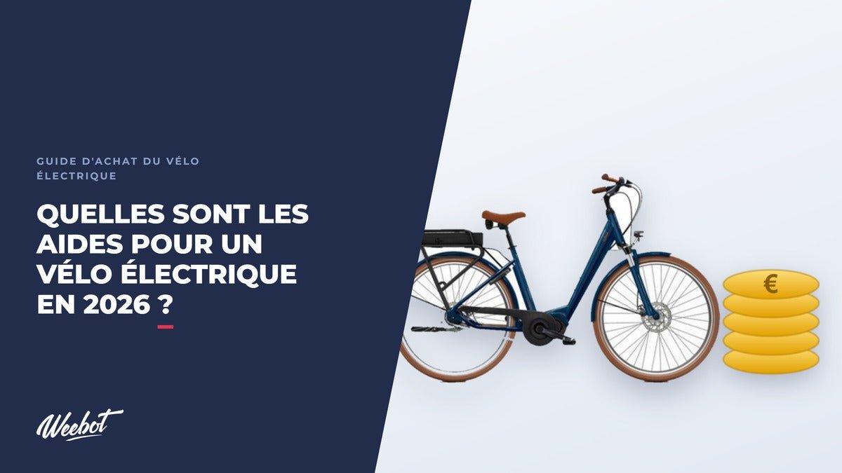 Quelles sont les aides pour un vélo électrique en 2026 ? - Weebot