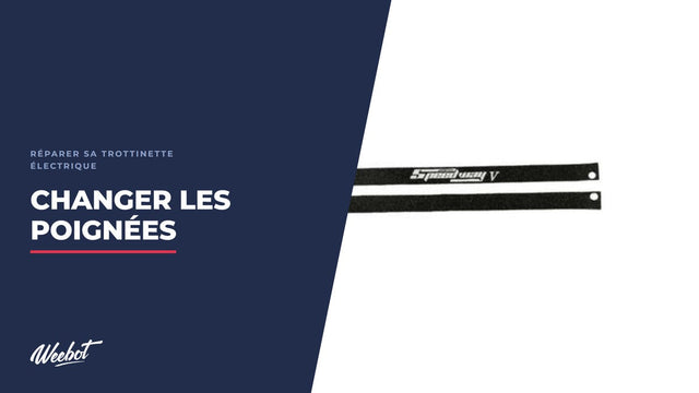 Comment changer les poignées de guidon d’une trottinette électrique ?