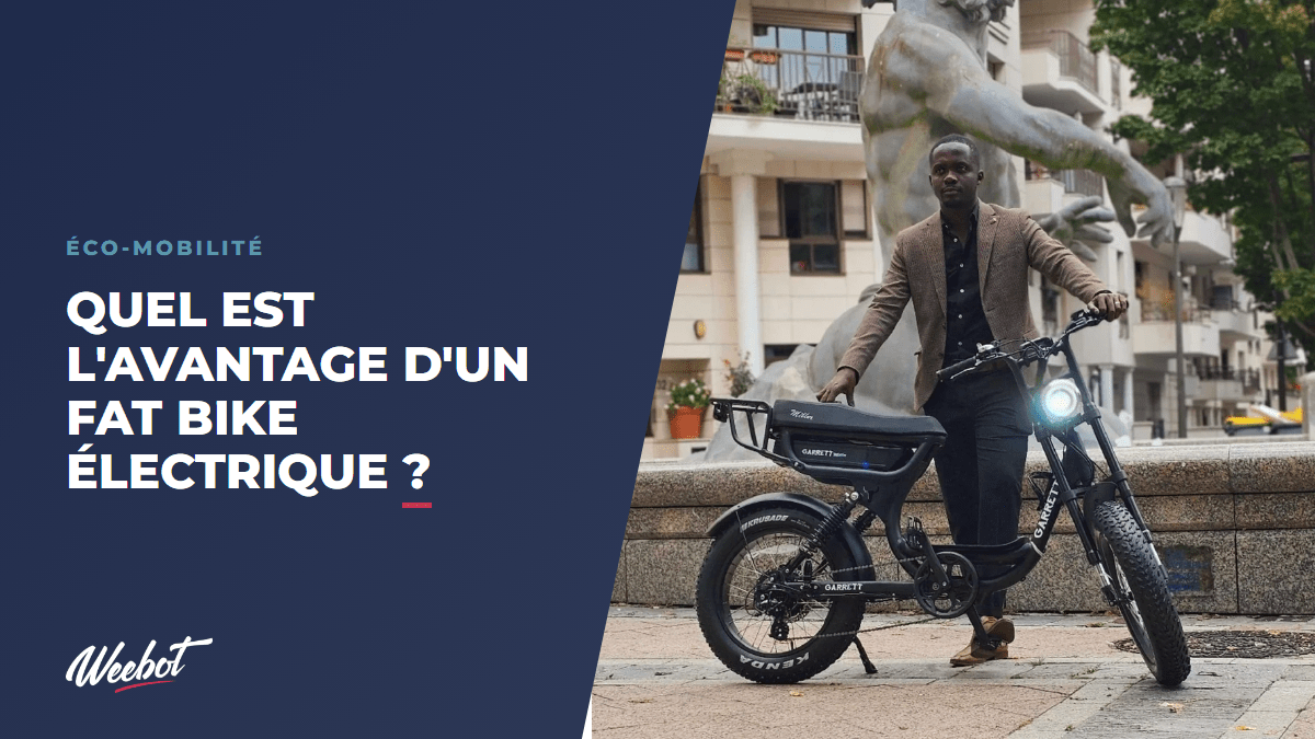 Quel est l'avantage d'un fat bike électrique ? - Weebot