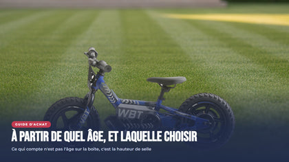 À partir de quel âge une draisienne électrique, et laquelle choisir ?
