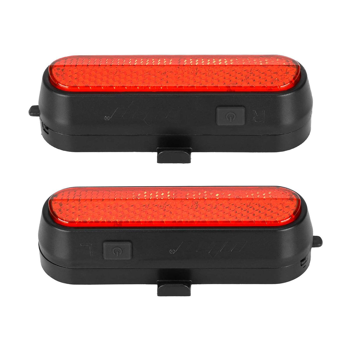 Kit Clignotants Rechargeables Sans Fil avec Feu Arrière et Télécommande, vue 2