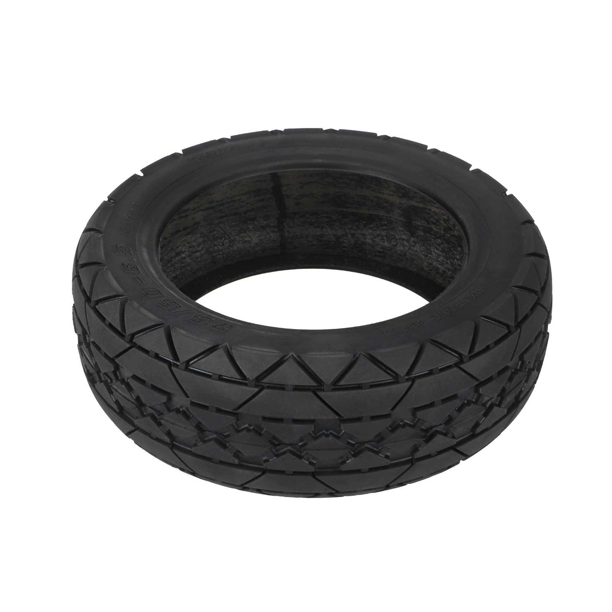 Pneu tout-terrain 10 pouces noir pour trottinette électrique