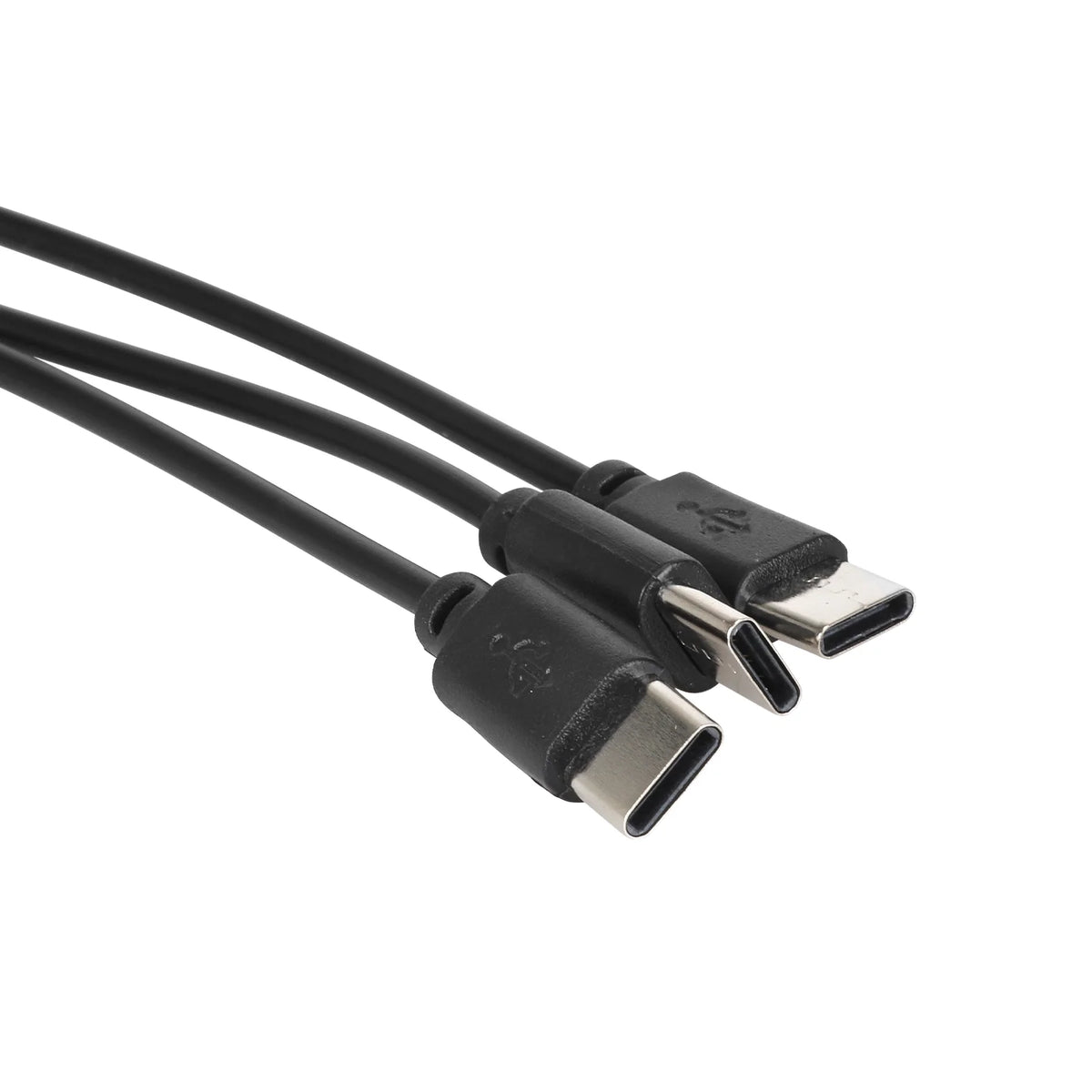 Câble USB vers 3 USB-C, vue 3
