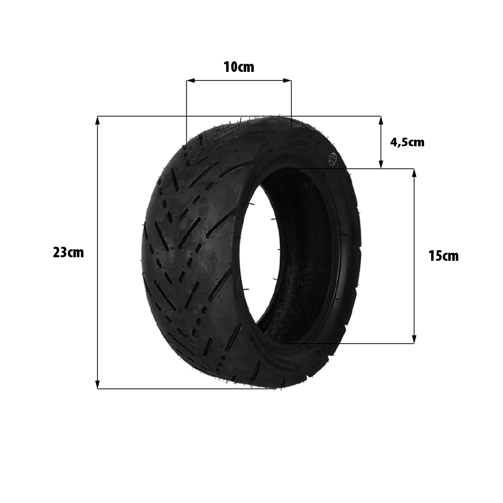 Pneu Tubeless 90/55-6 11 Pouces pour Trottinette Électrique