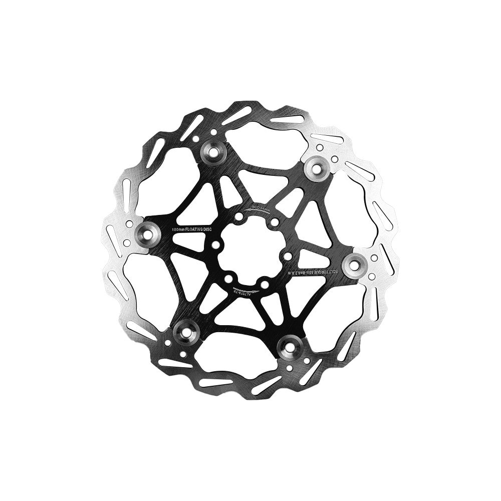 Disque de Frein Flottant 180 mm Entraxe 44 mm pour Trottinette Électrique