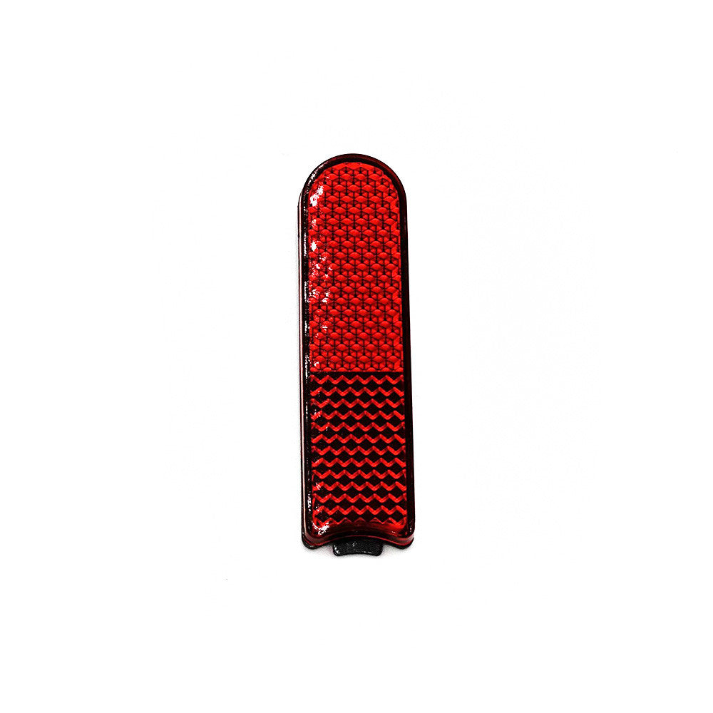 Catadioptre Avant Côté Moteur Rouge pour Trottinette Électrique