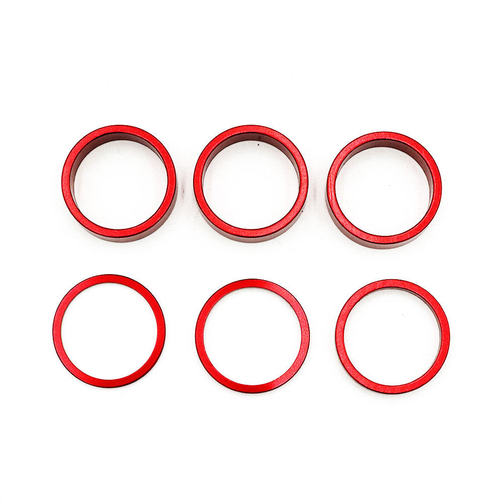 Lot de 6 Bagues de Rehausse Guidon pour Trottinette Électrique