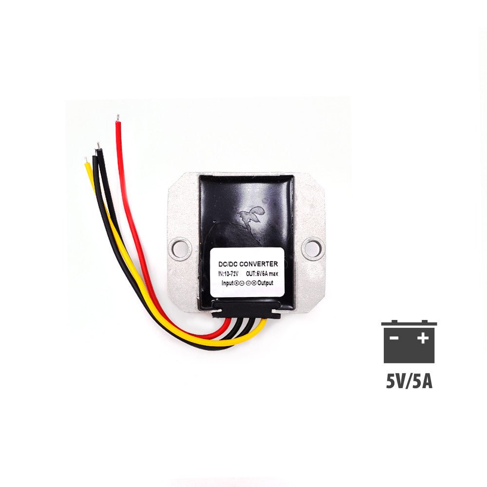 Convertisseur Tension Alu DC 5V 5A pour Trottinette Électrique - Weebot
