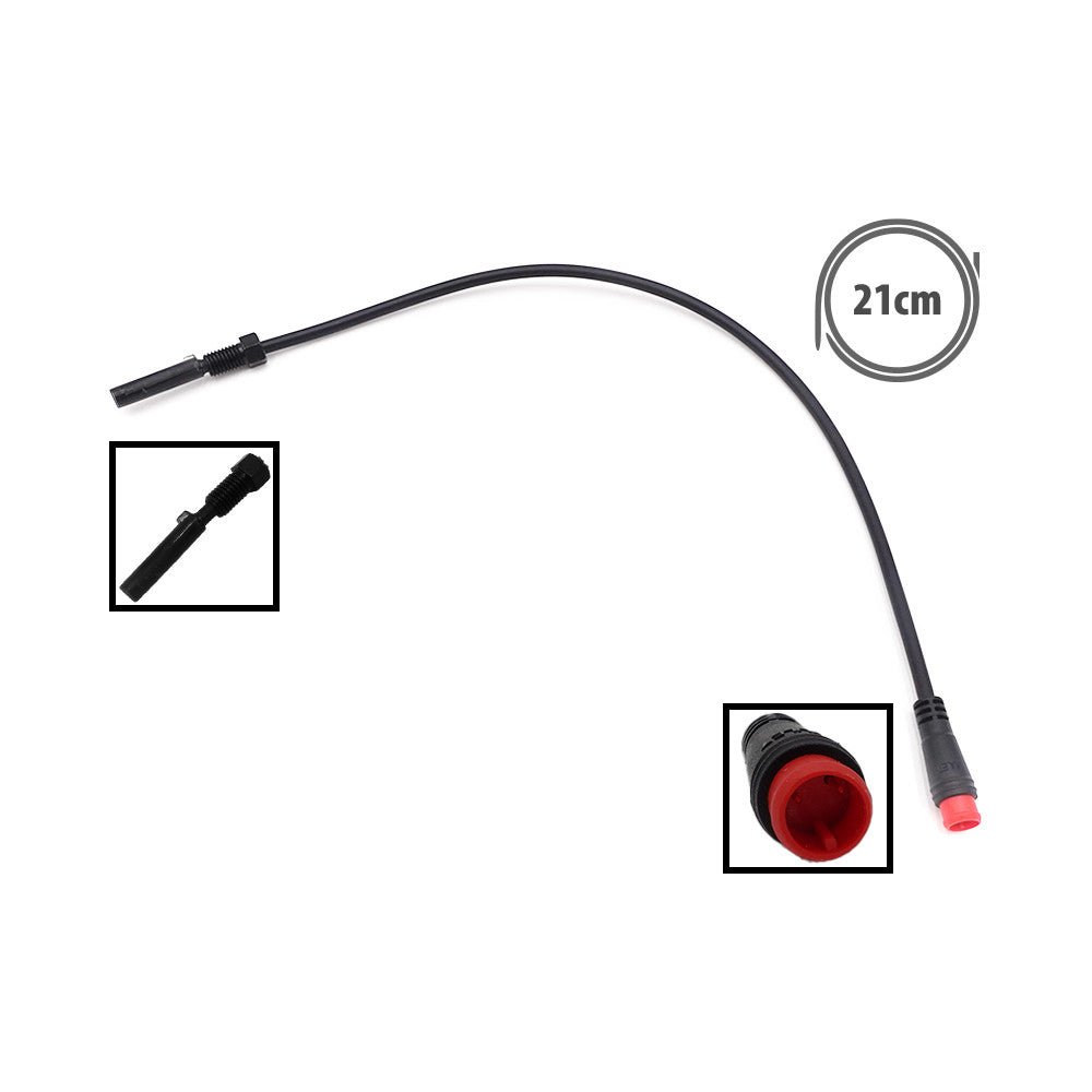 Capteur de Frein Zoom Connecteur Etanche 2 Pins 210mm pour Vélo Électrique - Weebot