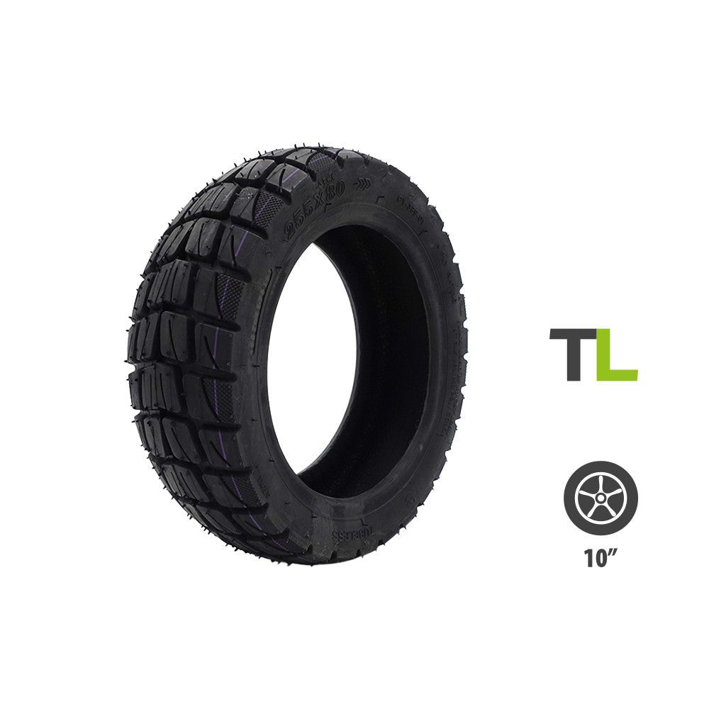 Pneu Offroad Renforcé Tubeless 80/65 - 6 (255x80) pour Trottinette Électrique - Weebot