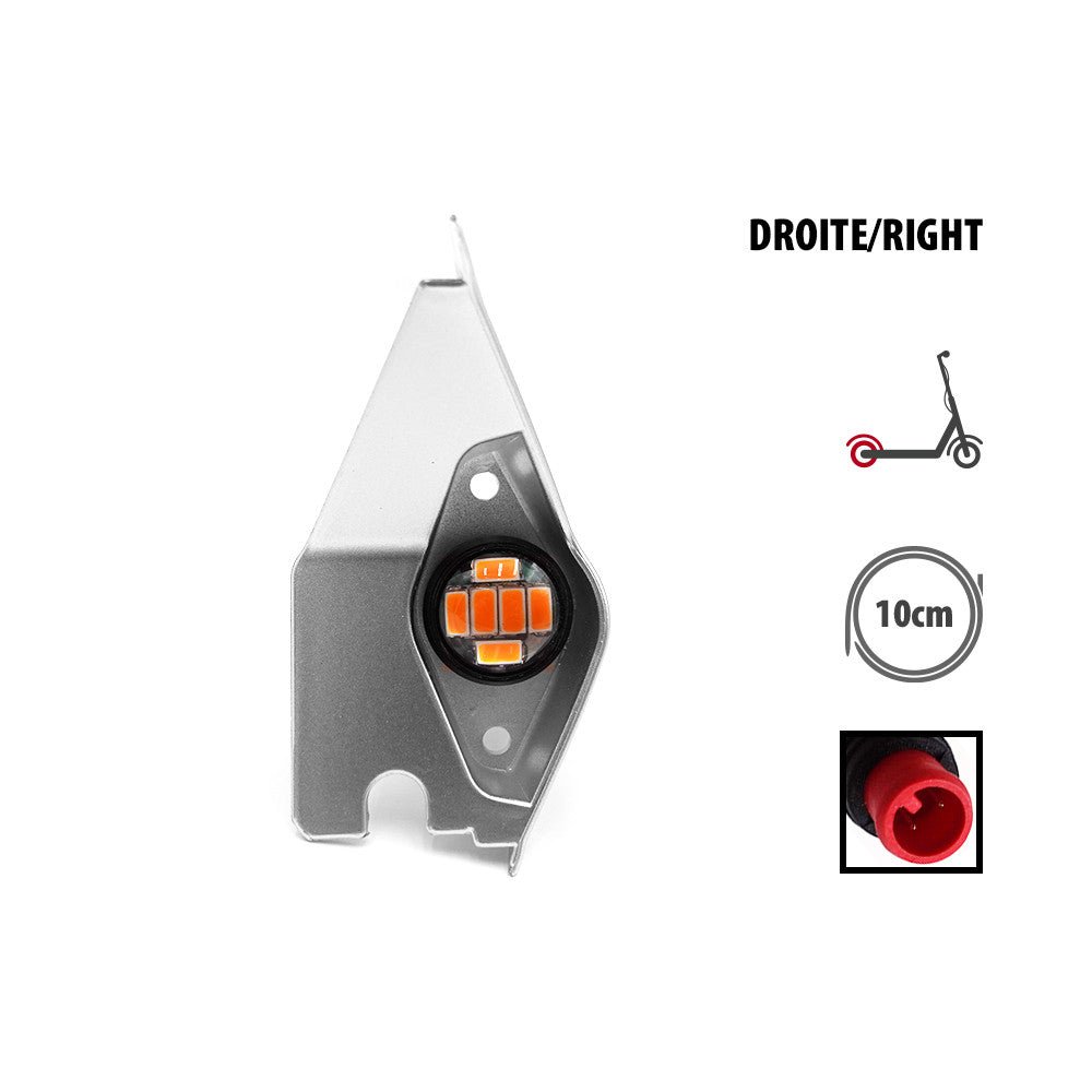 Plastique Arrière Droit avec LED pour Trottinette Électrique Dualtron Togo - Weebot