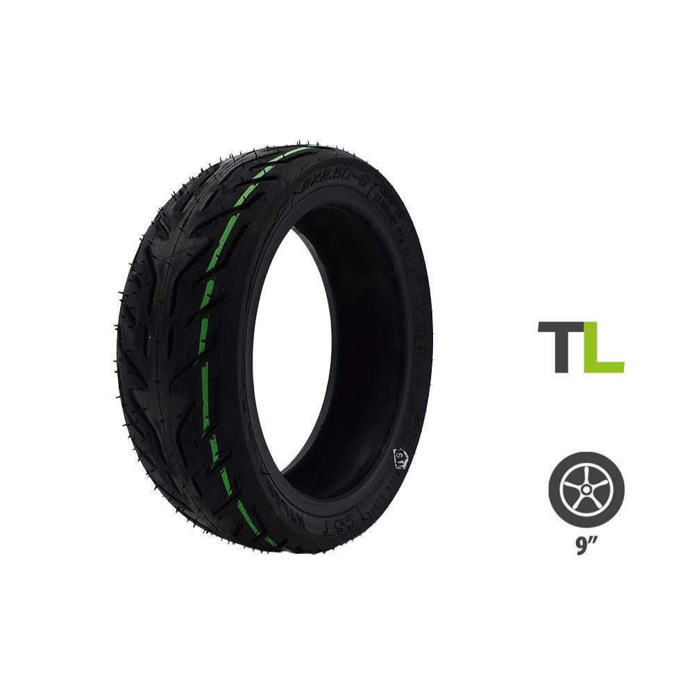 Pneu CST Tubeless 9x2.50 - 6 pour Trottinette Électrique Nami Stellar - Weebot