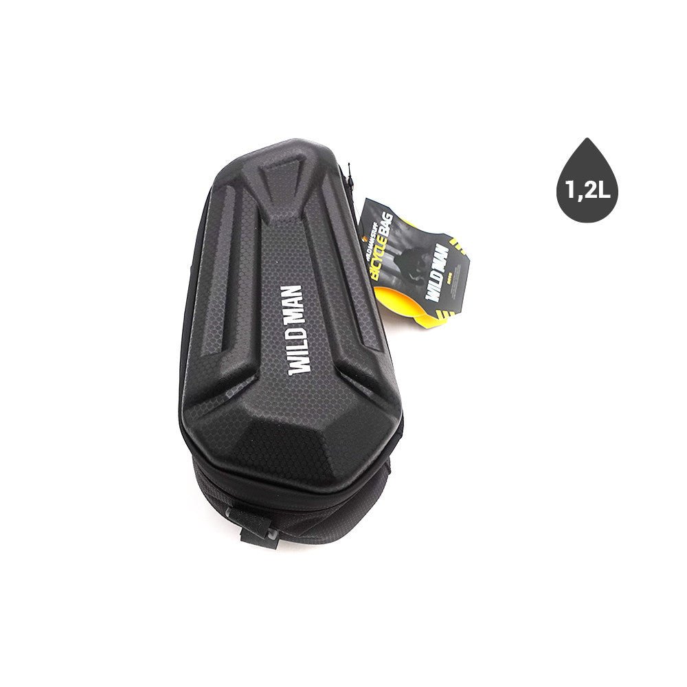 Sacoche Selle Vélo 1,2L Wildman XT7 pour Vélo et Trottinette Électrique - Weebot