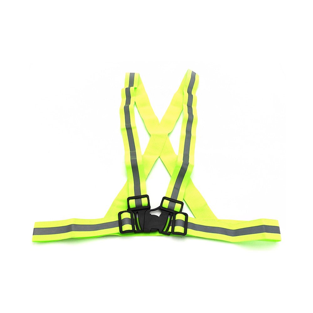Gilet de signalisation Jaune avec bandes réfléchissantes pour Trottinette Électrique - Weebot