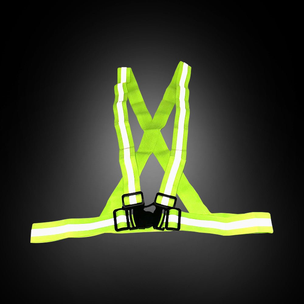 Gilet de signalisation Jaune avec bandes réfléchissantes pour Trottinette Électrique - Weebot